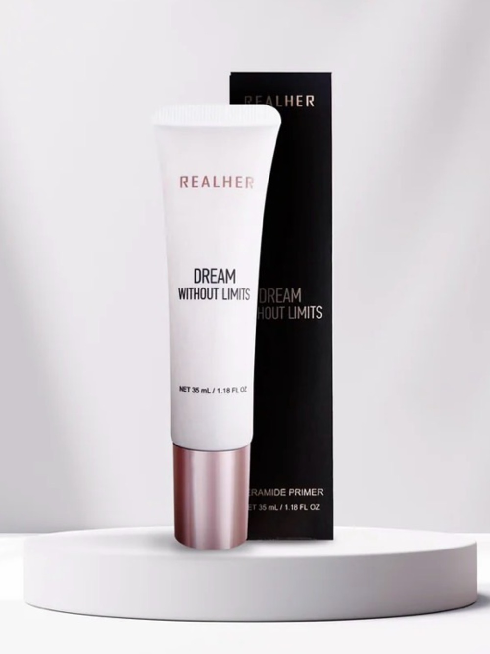 REALHER Dream Without Limits Ceramide Primer NIB full size
